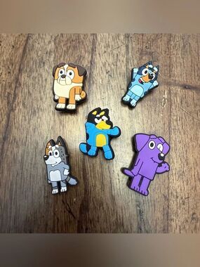 Blue Dog and Friends Shoe Charms